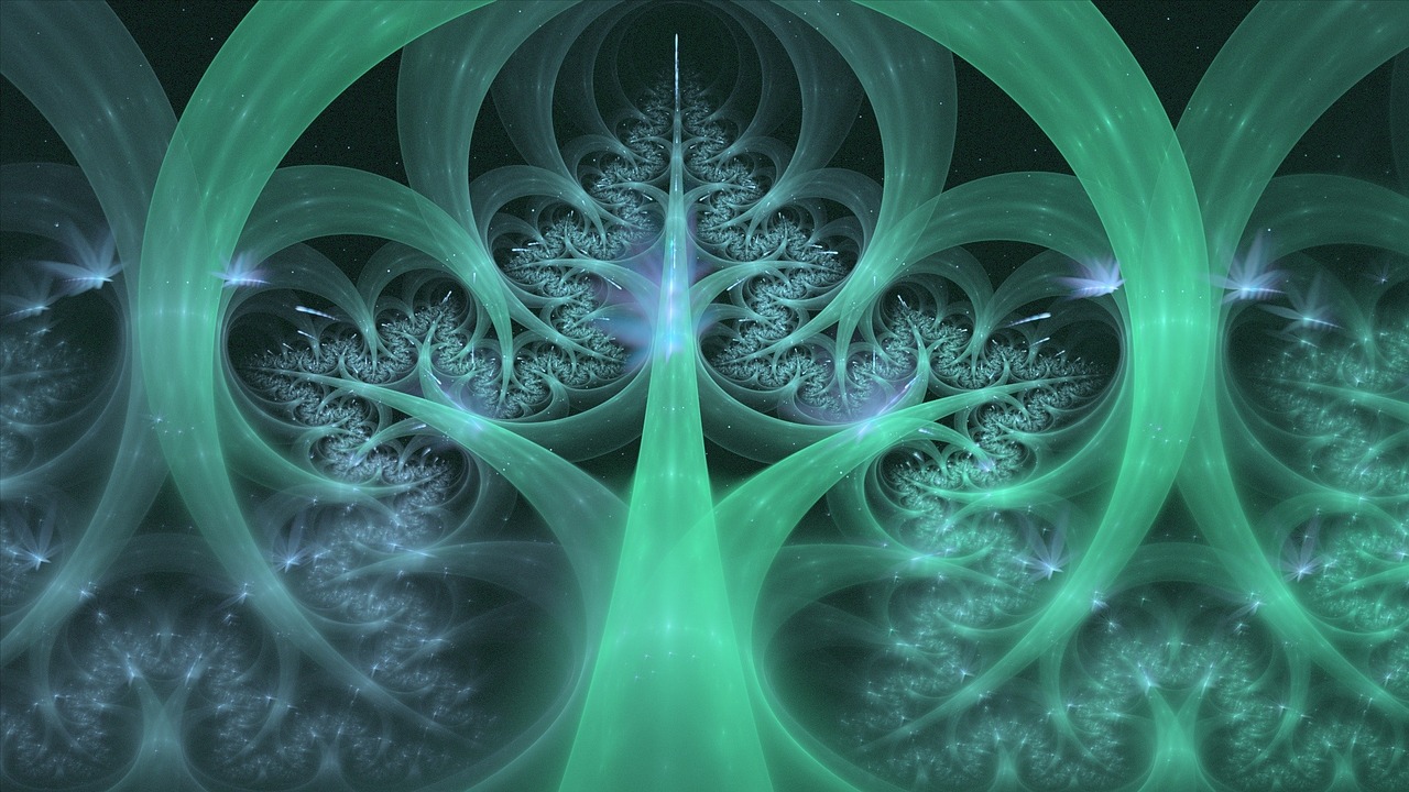 fractal chaos marijuana cannabis 1224923